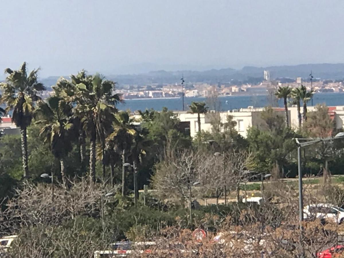 Charmant T2 Les Plages Dorees Vue Mer + Parking Sete Luaran gambar