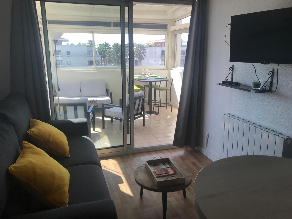 Charmant T2 Les Plages Dorees Vue Mer + Parking Sete Luaran gambar