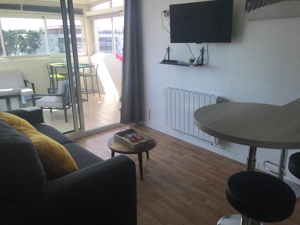 Charmant T2 Les Plages Dorees Vue Mer + Parking Sete Luaran gambar